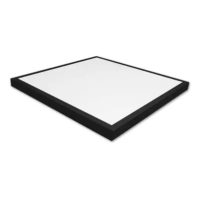 LED panel přisazený 40W 600x600mm 3200lm, černý, NEUTRÁLNÍ BÍLÁ