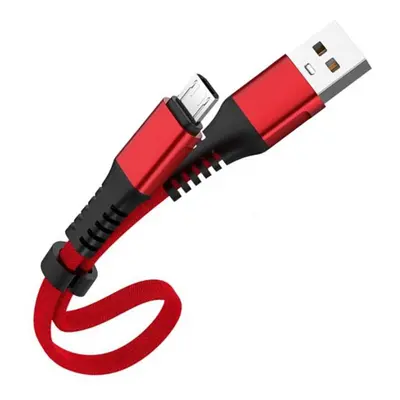 UC-020-MICRO | Krátký USB kabel - Micro USB Quick Charge 3.0 | 30 cm | Přenos dat, Android Auto 