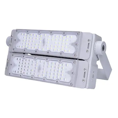 Solight LED venkovní reflektor Pro+2, 100W, 15000lm, 4000K, IP65, šedá