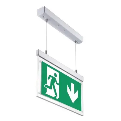 Nouzové LED závěsné svítidlo Emergency Exit Light 4W 3h