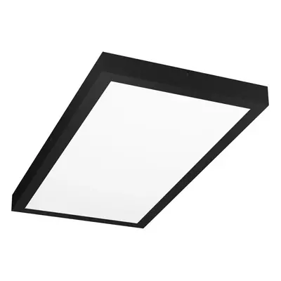 LED stropní panel | Přisazený plafond 60x30cm | 30W, 2850lm | Černá