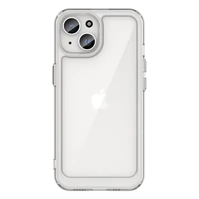 Zesílené pouzdro Outer Space s ohebným rámečkem pro iPhone 15 - průhledné