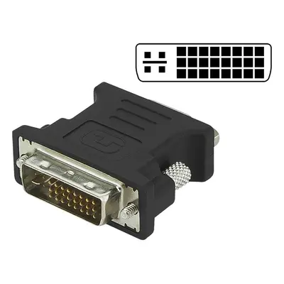 ADAPTER - REDUKCE DVI konektor (samec) - VGA patice (samice) 15pin