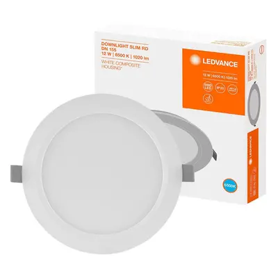 Panel LED Vestavný zápustný 12W 6500K DOWNLIGHT Slim DN155 LEDVANCE kulatý