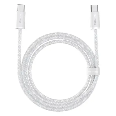 Baseus Dynamic kabel USB-C na USB-C, 100 W, 2 m (bílý)