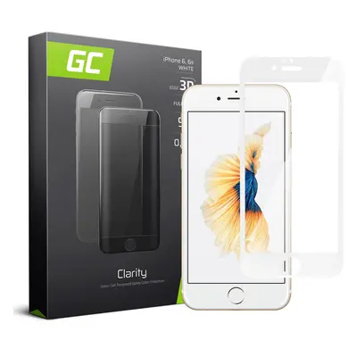 GC Clarity tvrzené sklo pro Apple iPhone 6 6S - bílé