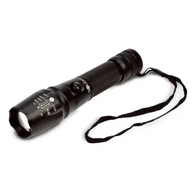 Solight LED nabíjecí profesionální svítilna, 600lm, T6 XML Cree LED, zoom, Li-Ion