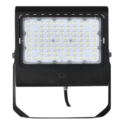 LED reflektor AGENO 150W, černý, neutrální bílá