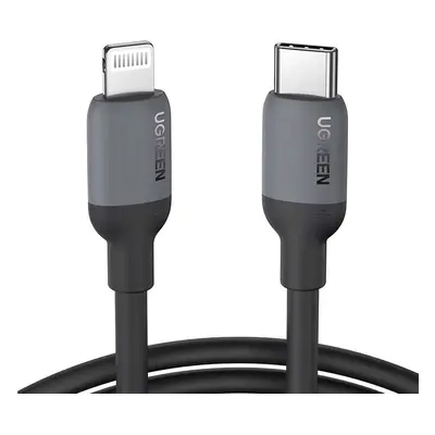 Kabel USB-C na Lightning UGREEN US387, 1 m (černý)