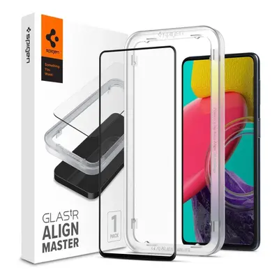 Spigen ALM Glass FC tvrzené sklo pro Samsung Galaxy M53 5G - černé