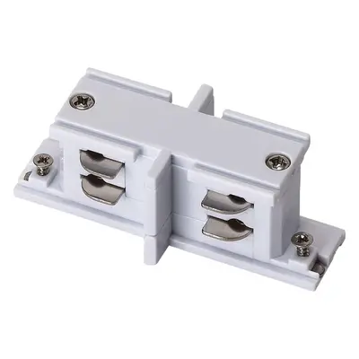 TRACK SHORT CONNECTOR 4W WHITE