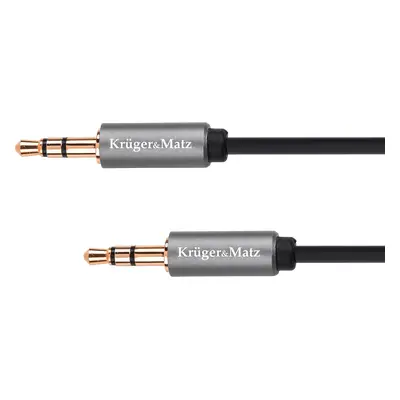 Jack 3,5 stereo konektor - 3,5 stereo konektor 1,8 m Kruger&Matz Basic kabel