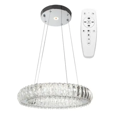 Stropní svítidlo Crystal LED APP1040-CP + dálkové ovládání