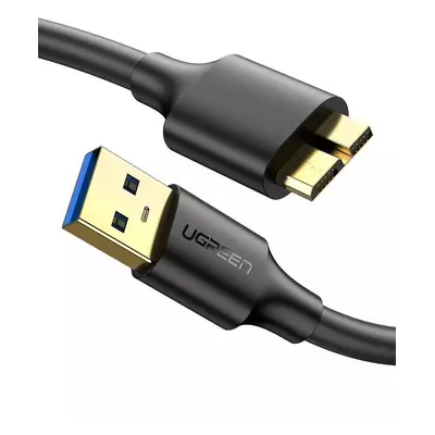 Kabel USB 3.0 - micro USB 3.0 UGREEN US130 2m (černý)