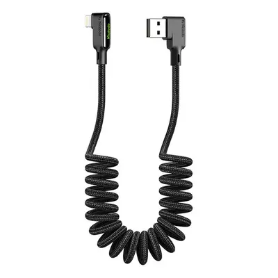 Kabel USB-Lightning, Mcdodo CA-7300, úhlový, 1,8 m (černý)