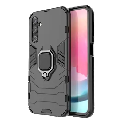 Pouzdro Ring Armor pro Samsung Galaxy A24 4G pancéřové pouzdro s magnetickým držákem, černé