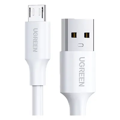 UGREEN US289 Kabel USB 2.0 A na Micro USB s niklovým pokovením 0,25 m bílý