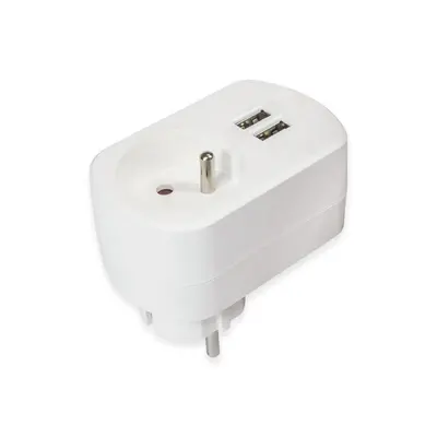 Síťový adaptér s USB nabíječkou PA-01 2xUSB