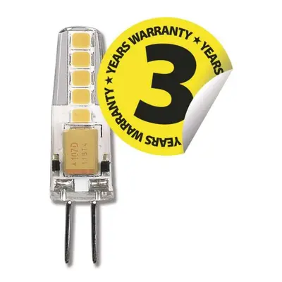 LED žárovka Classic JC / G4 / 1,9 W (21 W) / 200 lm / teplá bílá