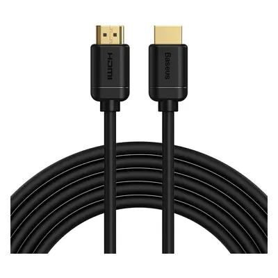 Kabel HDMI 2.0 Baseus, 4K 30Hz, 3D, HDR, 18Gbps, 5m (černý)