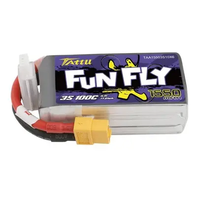 Baterie Tattu Funfly 1550mAh 11,1V 100C 3S1P