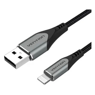 Kabel USB 2.0 na Lightning Vention LABHF, 1 m (šedý)