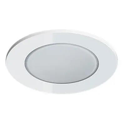 Pevný LED podhled SPOTLIGHT IP65 ROUND bodovka, bílá - teplá