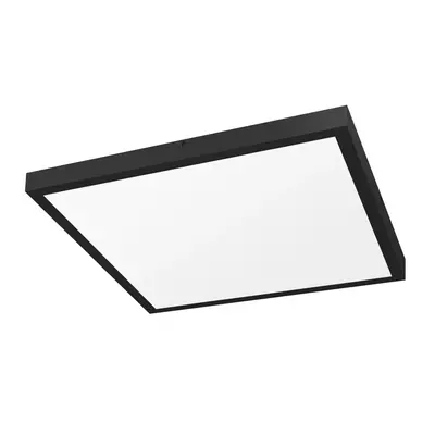 LED stropní panel | Přisazený plafond 60x60cm | 60W, 5760lm | Černá