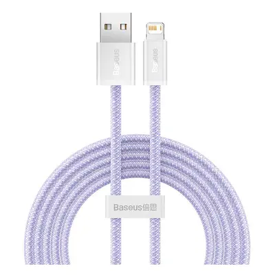 Kabel USB-Lightning Baseus Dynamic 2, 2,4 A, 2 m (fialový)