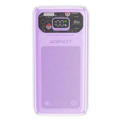 Acefast powerbank 10000mAh Sparkling Series rychlonabíjení 30W fialová (M1)