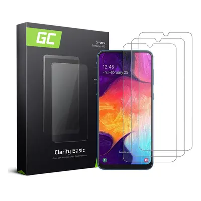 3x tvrzené sklo GC Clarity pro Samsung Galaxy A50