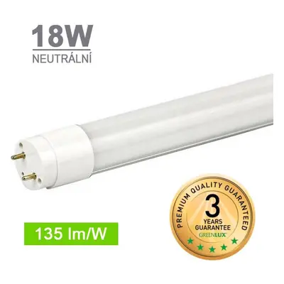 LED T8-840-18W/120cm clear