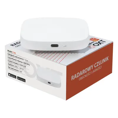 OXT Jas Přítomnostní radar USB WiFi Senzor TUYA