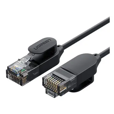 UGREEN NW122 Ethernet RJ45, Cat.6A, síťový kabel UTP, 1,5 m (černý)