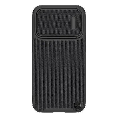 Nillkin Textured S Case iPhone 14 Pro pancéřové pouzdro s krytem fotoaparátu černé