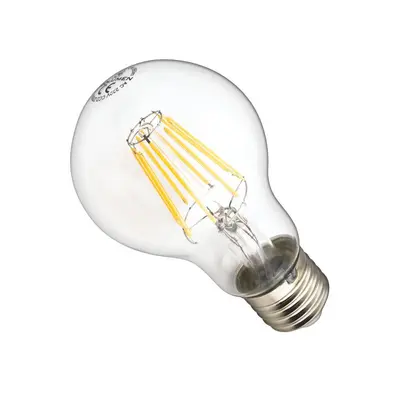 LED žárovka 8W 4xCOS Filament E27 890lm CCD TEPLÁ BÍLÁ