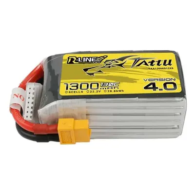 Baterie Tattu R-Line 4.0 1300mAh 22,2V 130C 6S1P XT60