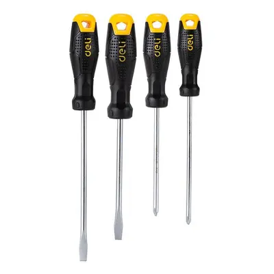 Sada šroubováků Deli Tools EDL620004, s magnetem, 4 kusy