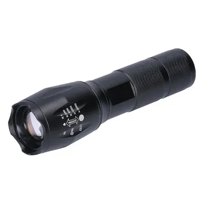 Solight LED nabíjecí svítilna, 300lm, Cree, zoom, power banka, Li-Ion