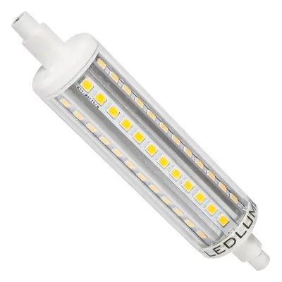 LED 7W - R7s náhrada velké halogenové trubice 72xSMD2835 840lm 118mm CCD NEUTRÁLNÍ