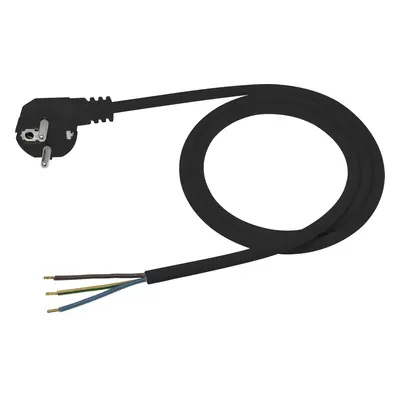 Napájecí kabel černý 1,5m 3x1 OMY