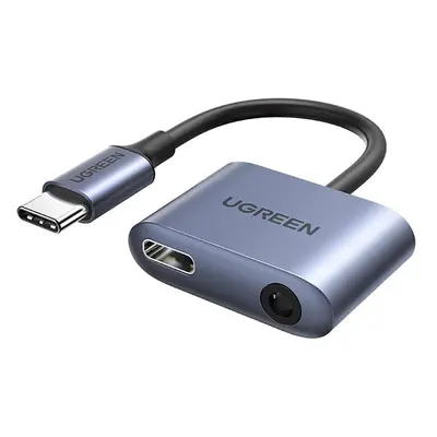 UGREEN CM231 Audio adaptér z USB-C na 3,5mm mini jack (šedý)