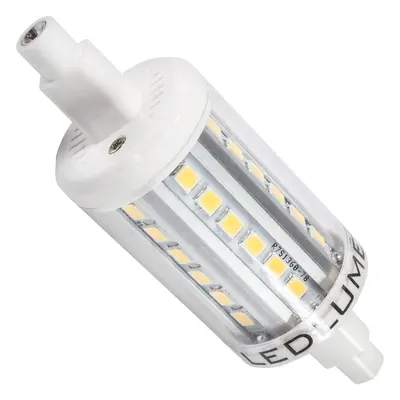 LED 4W - R7s náhrada malé halogenové trubice 36xSMD2835 78mm CCD TEPLÁ