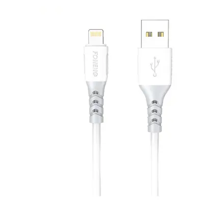 Kabel USB-Lightning Foneng X66, 20W, 3A, 1m (bílý)