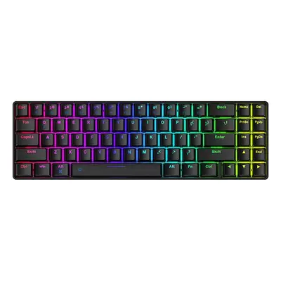 Dareu EK871 Bluetooth + 2.4G RGB bezdrátová mechanická klávesnice (černá)