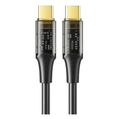 Kabel USB-C na USB-C Mcdodo CA-2110, PD 100W, 1,2 m (černý)