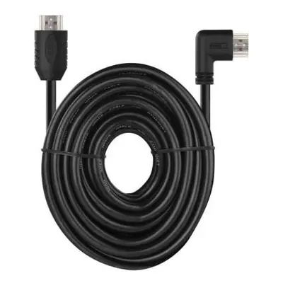 HDMI 2.0 high speed kabel A vidlice – A vidlice 90° 5 m