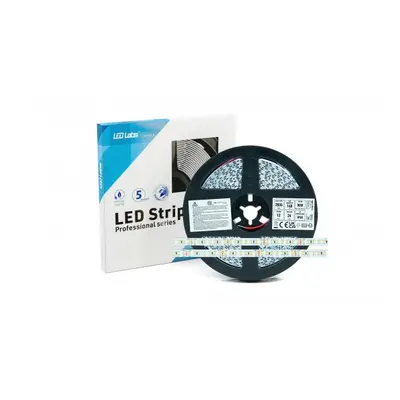 LED pásek 12W/m PRO 3Y 24V 130lm/W 140 LED/m 2835 SMD neutrální bílá RA90