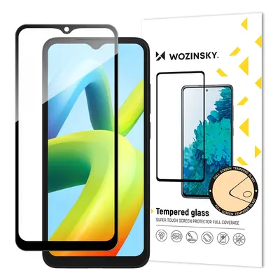 Wozinsky Full Glue Tvrzené sklo pro Xiaomi Redmi A2 / Redmi A1 9H tvrzené sklo přes celou obrazo