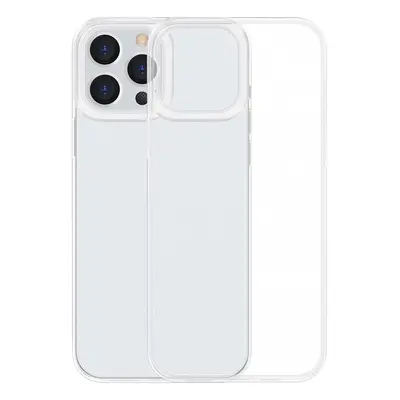 Baseus Simple Series Case transparentní gelové pouzdro pro iPhone 13 Pro Max transparentní (ARAJ